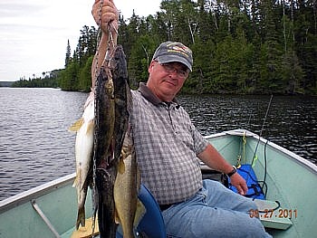 Northern Ontario fishing lodge, Ontario Outposts, Walleye fishing