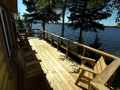 island cottage view